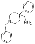 structure of CAS# 84176-77-2, 1-Benzyl-4-Phenylpiperidine-4-Methylamine;N-(Phenylmethyl)-1-(4-Phenyl-4-Piperidyl)Methanamine;N-(Phenylmethyl)-1-(4-Phenyl-4-Piperidinyl)Methanamine;Benzyl-[(4-Phenyl-4-Piperidyl)Methyl]Amine