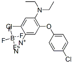 CAS#: 84196-02-1， 2-Chloro-5-(4-Chlorophenoxy)-4-Diethylaminobenzenediazonium Tetrafluoroborate