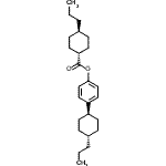CAS#: 84207-06-7， 4-(trans-4-Propylcyclohexyl)phenyl trans-4-propylcyclohexanecarboxylate