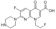 CAS#: 84209-34-7， 1,4-Dihydro-6-Fluoro-1-(2-Fluoroethyl)-4-Oxo-7-(1-Piperazinyl)-1,8-Naphthyridine-3-Carboxylic Acid