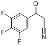 structure of CAS# 842140-50-5, 3,4,5-Trifluorobenzoylacetonitrile;3,4,5-TRIFLUOROBENZOYLACETONITRILE