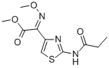 CAS 登录号：84245-81-8， (Z)-alpha-(甲氧基亚胺)-2-((1-氧代丙基)氨基)-4-噻唑乙酸甲酯