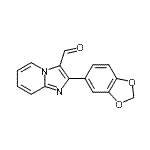 CAS#: 842973-99-3， 2-(1,3-Benzodioxol-5-yl)imidazo[1,2-a]pyridine-3-carbaldehyde