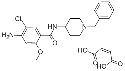 CAS#: 84370-95-6， 4-[4-Amino-5-Chloro-2-Methoxybenzamido]-1-Benzylpiperidine Maleate Salt