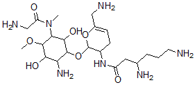 CAS#: 84373-74-0， 4-N-Glycyllysinomicin