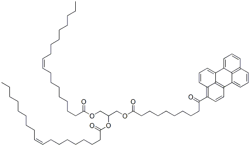 CAS#: 84408-51-5， 1,2-Dioleoyl-3-(9-(3-Perylenoyl)Nonanoyl)Glycerol