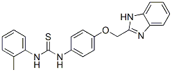 CAS#: 84483-98-7， 3-[4-(1H-Benzoimidazol-2-Ylmethoxy)Phenyl]-1-(2-Methylphenyl)Thiourea