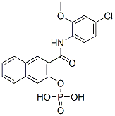 CAS#: 84522-16-7， N-(4-Chloro-2-Methoxyphenyl)-3-(Phosphonooxy)Naphthalene-2-Carboxamide