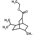 CAS 登录号：84522-29-2， 乙基7-异丙基-5-甲基双环[2.2.2]辛烷-2-羧酸酯