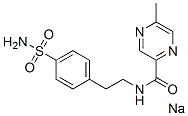 CAS#: 84522-34-9， Sodium 5-Methyl-N-[2-(4-Sulphamoylphenyl)Ethyl]Pyrazinecarboxamidate