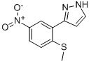CAS#: 845266-21-9， 3-[2-(Methylthio)-5-Nitrophenyl]-1H-Pyrazole