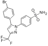CAS#: 845674-84-2， 4-[5-(4-Iodophenyl)-3-(trifluoromethyl)-1H-pyrazol-1-yl]-Benzenesulfonamide