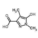 CAS#: 845675-32-3， 5-Hydroxy-1,4-dimethyl-1H-pyrazole-3-carboxylic acid