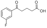 结构式 CAS# 845790-38-7, 5-(3-氟苯基)-5-氧代戊酸