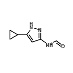 CAS#: 845816-40-2， N-(5-Cyclopropyl-1H-pyrazol-3-yl)formamide