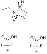 structure of CAS# 845866-61-7, (1S,4S)-(+)-2-Ethyl-2,5-Diaza-Bicyclo[2.2.1]Heptane Dihydrochloride;(1S,4S)-(+)-2-ETHYL-2,5-DIAZA-BICYCLO[2.2.1]HEPTANE DIHYDROCHLORIDE