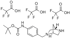 CAS#: 845866-71-9， (1S,4S)-(+)-[4-(2,5-Diaza-Bicyclo[2.2.1]Hept-2-Ylmethyl)-Phenyl]-Carbamic Acid Tert-Butyl Ester di(trifluoromethylacetate)