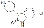 CAS 登录号:84604-99-9, 5-氯-1,3-二氢-1-(4-哌啶基)-1H-苯并咪唑-2-硫酮