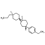 CAS#: 84656-76-8， (1r,1's,4r,4'S)-4-(4-Ethylphenyl)-4'-propyl-1,1'-bi(cyclohexyl)