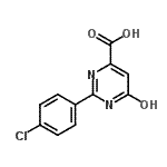 CAS#: 84660-25-3， 2-(4-Chlorophenyl)-6-oxo-1,6-dihydro-4-pyrimidinecarboxylic acid