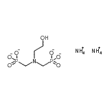 CAS#: 84696-97-9， P,P'-[[(2-hydroxyethyl)imino]bis(methylene)]bis-Phosphonate ammonium salt (1:2)