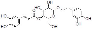 结构式 CAS# 84744-28-5, 木通苯乙醇苷 A