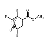 CAS#: 847823-78-3， Methyl (1R,4S,6R)-7-fluoro-3-oxo-2-oxabicyclo[2.2.2]oct-7-ene-6-carboxylate