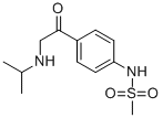 CAS#: 84846-64-0， 4-(2-Iso-Propylamino Acetyl)Methane Sulfonanilide Hydrochloride