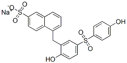 CAS#: 84852-32-4， Sodium 5-((2-Hydroxy-5-((4-Hydroxyphenyl)Sulphonyl)Phenyl)Methyl)Naphthalene-2-Sulphonate