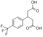 CAS#: 848611-89-2， 3-[4-(Trifluoromethyl)Phenyl]Pentanedioic Acid