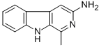 CAS 登录号：84872-35-5， 1-甲基-9H-吡啶并(3,4-b)吲哚-3-胺
