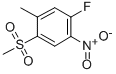 structure of CAS# 849035-74-1, 1-Fluoro-5-Methyl-4-(Methylsulfonyl)-2-Nitrobenzene;1-Fluoro-5-Methyl-4-(Methylsulfonyl)-2-