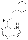 CAS#: 84905-70-4， N-(2-(1-Cyclohexen-1-Yl)Ethyl)-5H-Pyrrolo(3,2-d)Pyrimidin-4-Amine