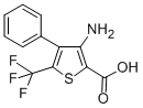 CAS#: 849066-52-0， 3-Amino-4-Phenyl-5-(Trifluoromethyl)Thiophene-2-Carboxylic Acid