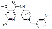 CAS#: 84923-29-5， 2-Amino-4-Methoxy-N-[8-[(3-Methoxyphenyl)Methyl]-8-Azabicyclo[3.2.1]Oct-3-Yl]Pyrimidine-5-Carboxamide