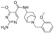 CAS#: 84923-30-8， 2-Amino-4-Methoxy-N-[8-[(2-Methoxyphenyl)Methyl]-8-Azabicyclo[3.2.1]Oct-3-Yl]Pyrimidine-5-Carboxamide
