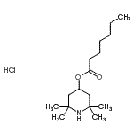 CAS#: 849461-90-1， 2,2,6,6-Tetramethyl-4-piperidinyl heptanoate hydrochloride (1:1)