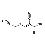 CAS#: 84981-69-1， (2Z)-2-Cyano-2-[(2-propyn-1-yloxy)imino]ethanimidamide