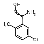 CAS#: 850005-10-6， 5-Chloro-N'-hydroxy-2-methylbenzenecarboximidamide