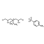 CAS#: 85005-94-3， 3-Chloro-N-(3-chloro-2-hydroxypropyl)-N,N-diethyl-2-hydroxy-1-propanaminium 4-methylbenzenesulfonate