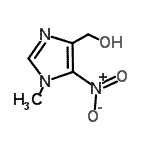 CAS#: 85012-70-0， (1-Methyl-5-nitro-1H-imidazol-4-yl)methanol