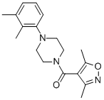 CAS#: 850183-33-4， (3,5-Dimethyl-4-Isoxazolyl)[4-(2,3-Dimethylphenyl)-1-Piperazinyl]-Methanone