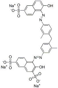 CAS#: 85030-31-5， 3-Hydroxy-4-[[4-[[4-[(2-Hydroxy-6-Sulpho-1-Naphthyl)Azo]-o-Tolyl]Methyl]-m-Tolyl]Azo]Naphthalene-2,7-Disulphonic Acid, Sodium Salt