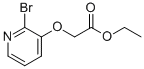 结构式 CAS# 850349-18-7, (2-溴-吡啶-3-基氧基)-乙酸乙酯