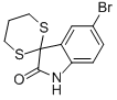 CAS#: 850349-48-3， 5-Bromo-3,3-(Propylenedithio)-1,3-Dihydro-Indole-2-One