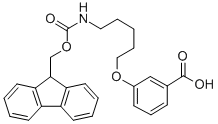 CAS#: 850349-64-3， 3-(5-[(Fluoren-9-Ylmethoxy)Carbonylamino]Pentyloxy)Benzoic Acid