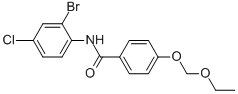 CAS#: 850349-78-9， N-(2-Bromo-4-Chlorophenyl)-4-(Ethoxymethoxy)Benzamide