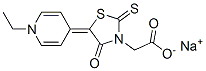 CAS#: 85050-07-3， Sodium 5-(1-Ethylpyridin-4(1H)-Ylidene)-4-Oxo-2-Thioxothiazolidin-3-Acetate