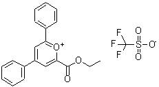 CAS#: 85056-65-1， 2-(Ethoxycarbonyl)-4,6-Diphenylpyranium Trifluoromethanesulfonate