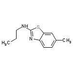 CAS#: 85063-62-3， 6-Methyl-N-propyl-1,3-benzothiazol-2-amine